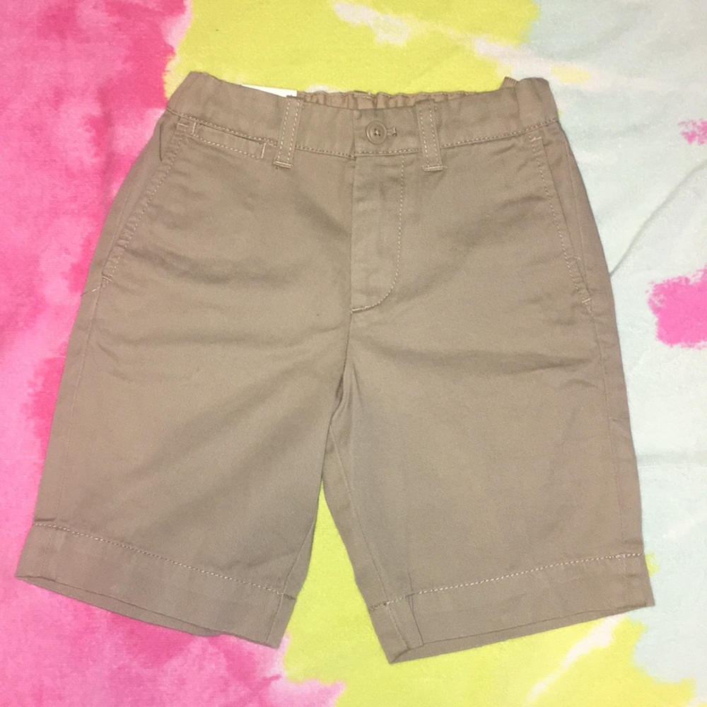 Boys khaki shorts